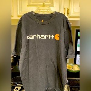 Men’s xl black carhartt shirt